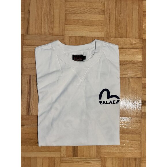 Palace X Evisu White T-Shirt Large - Picture 3 of 7